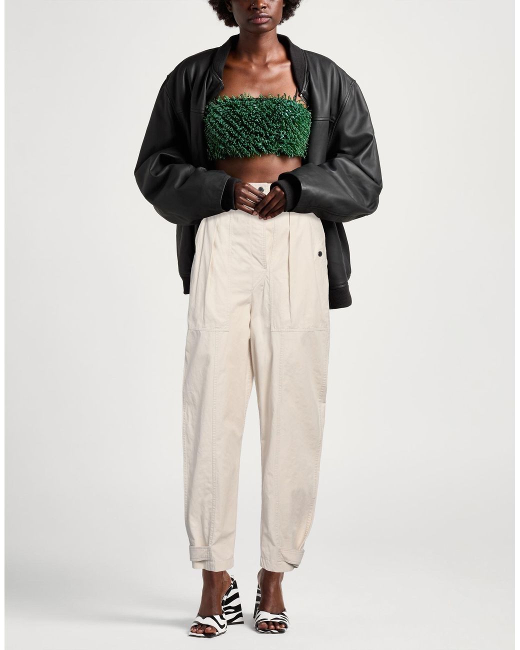 Isabel Marant White Trouser