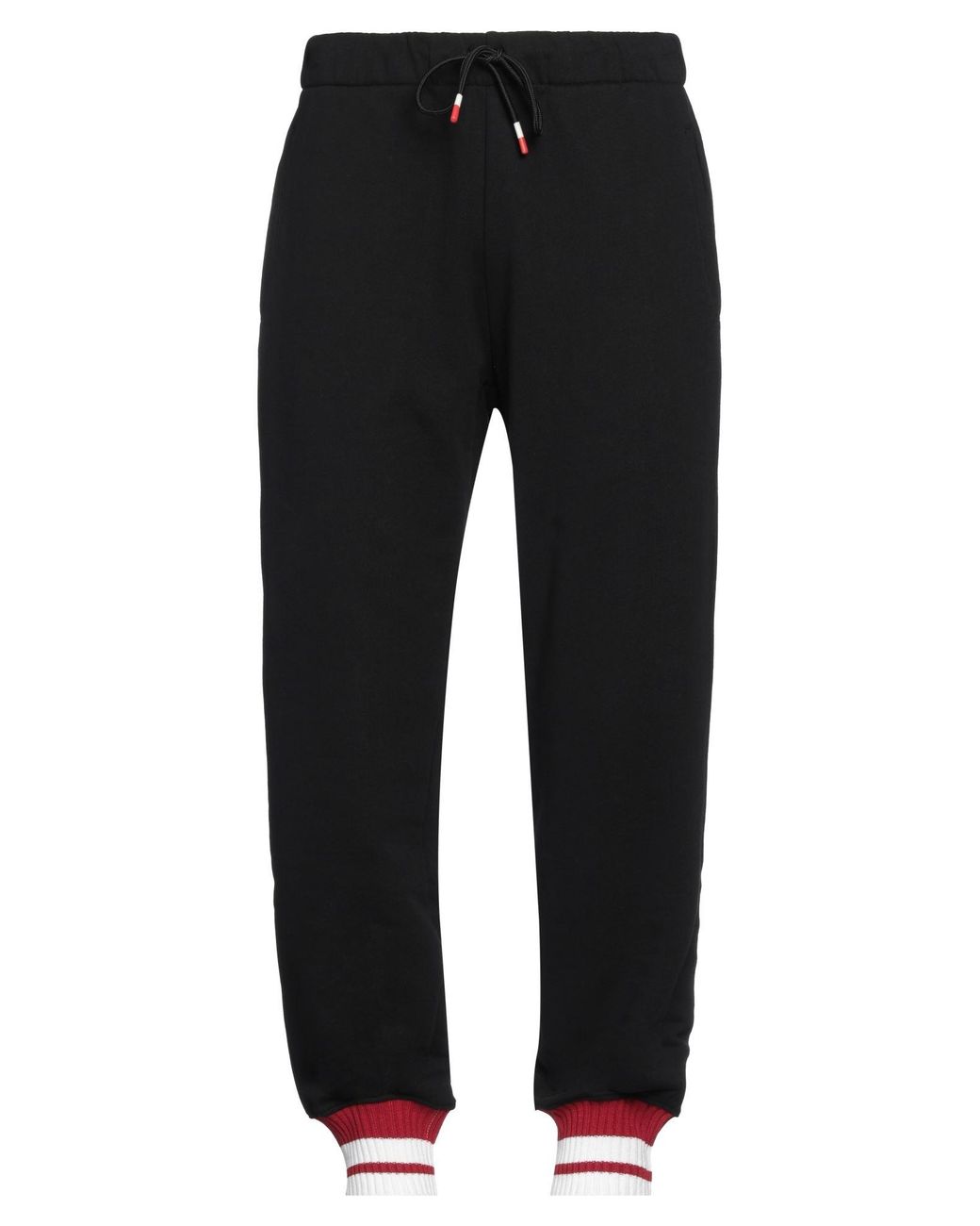 PEUTEREY.PLURALS Black Pants Cotton for men