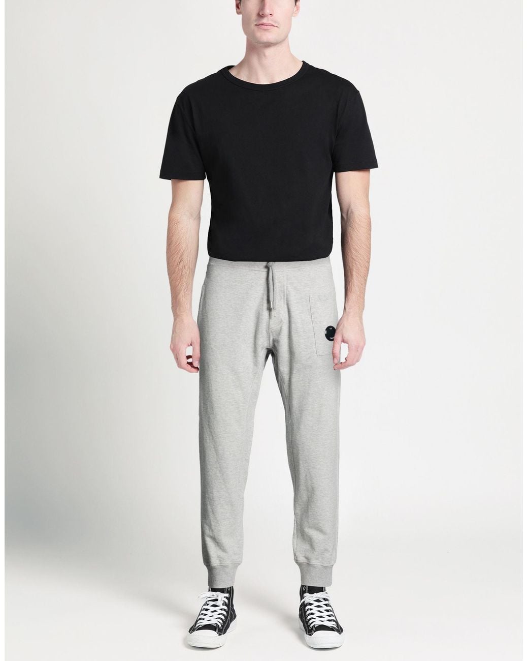 C P Company Gray Pants for men