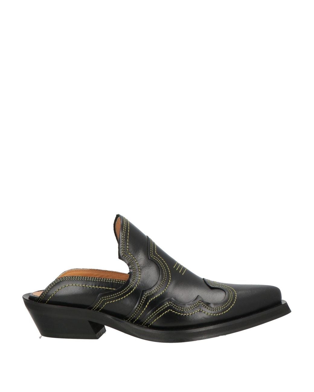 Ganni Black Mules & Clogs