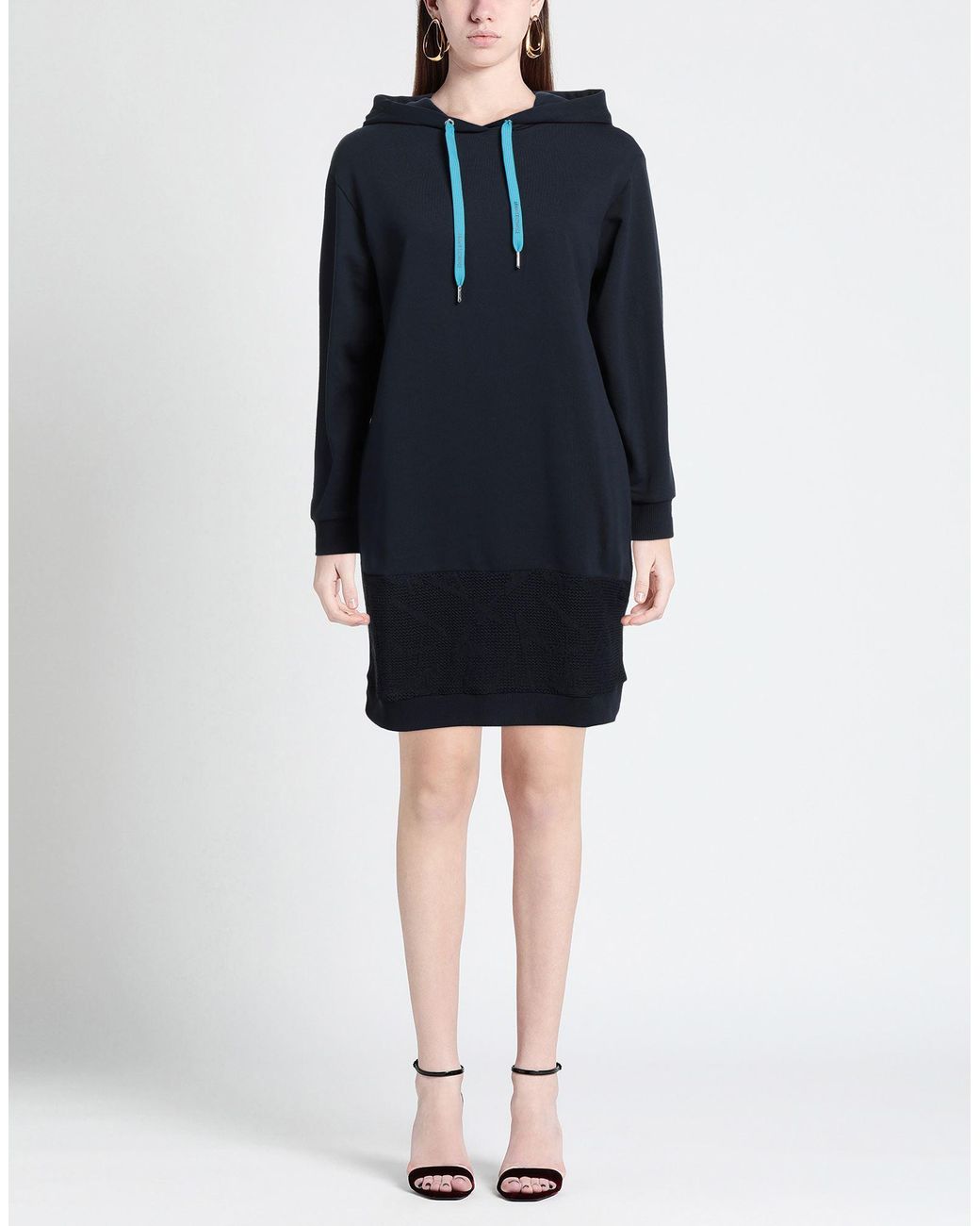 ARMANI EXCHANGE Blue Mini Dress
