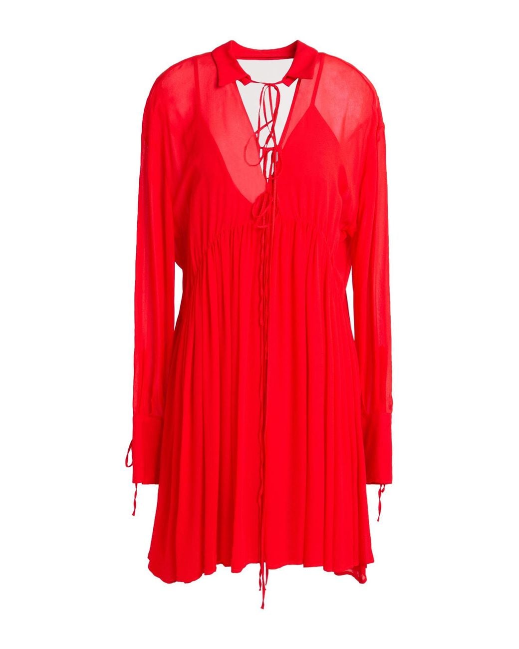 Aniye By Red Mini Dress Viscose