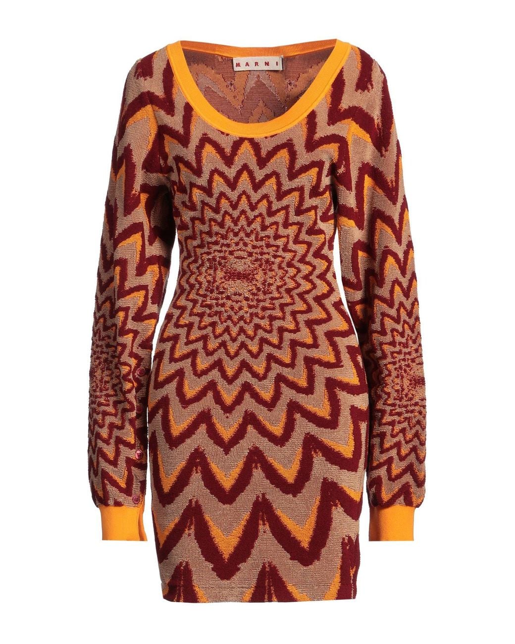 Marni Red Mini Dress