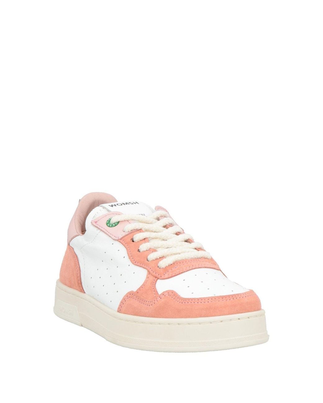 WOMSH Pink Sneakers Leather
