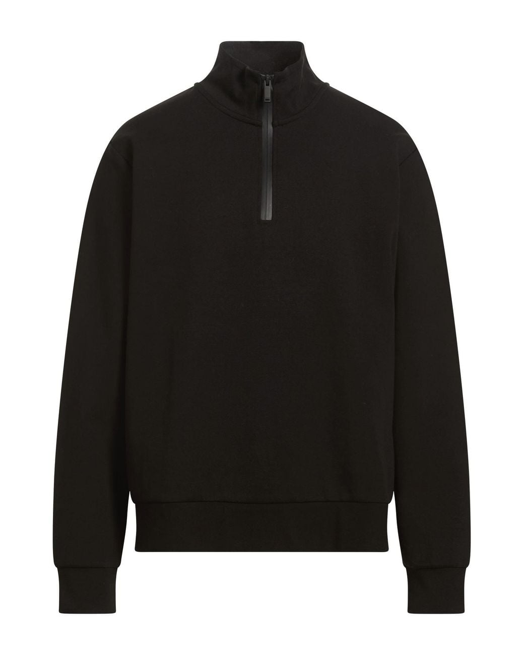 Calvin Klein Black Sweatshirt Cotton, Polyester, Elastane for men