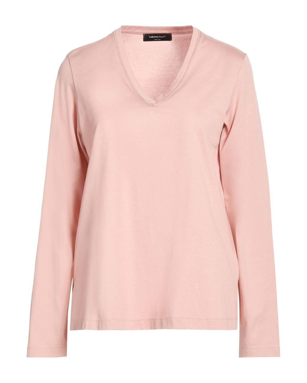 Fabiana Filippi Pink T-Shirt Cotton