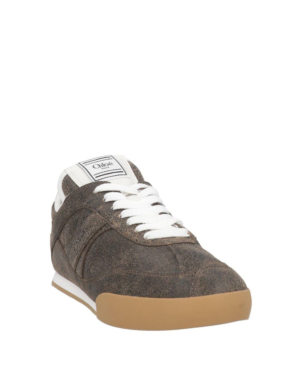 Chloé Gray Sneakers Leather