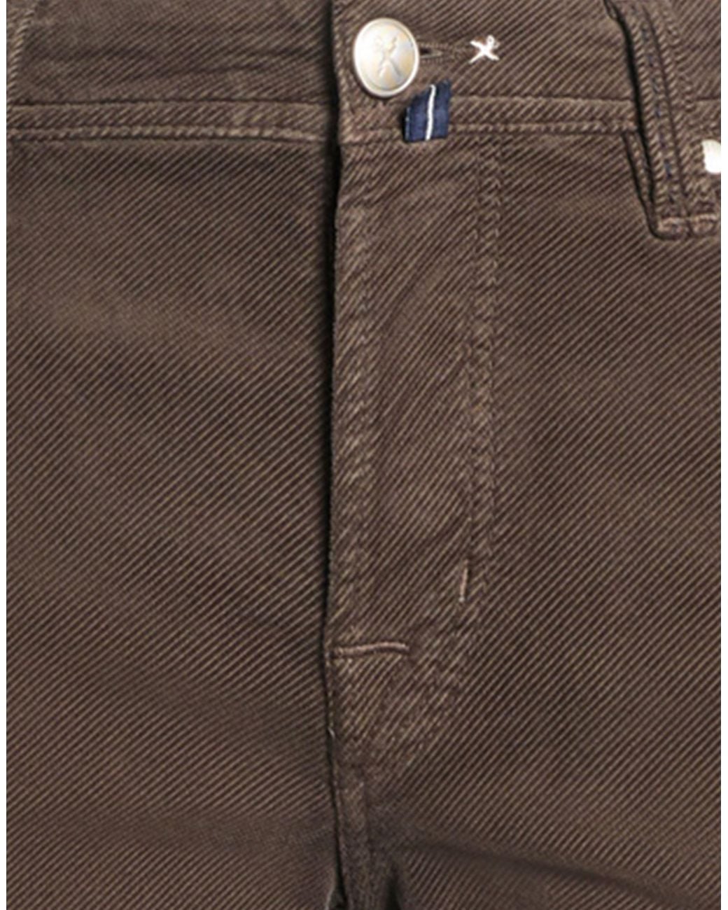 Tramarossa Gray Pants Cotton, Elastane for men