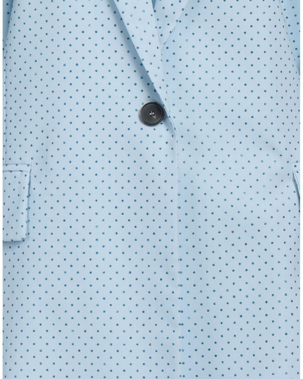 ViCOLO Blue Blazer Polyester, Viscose, Elastane