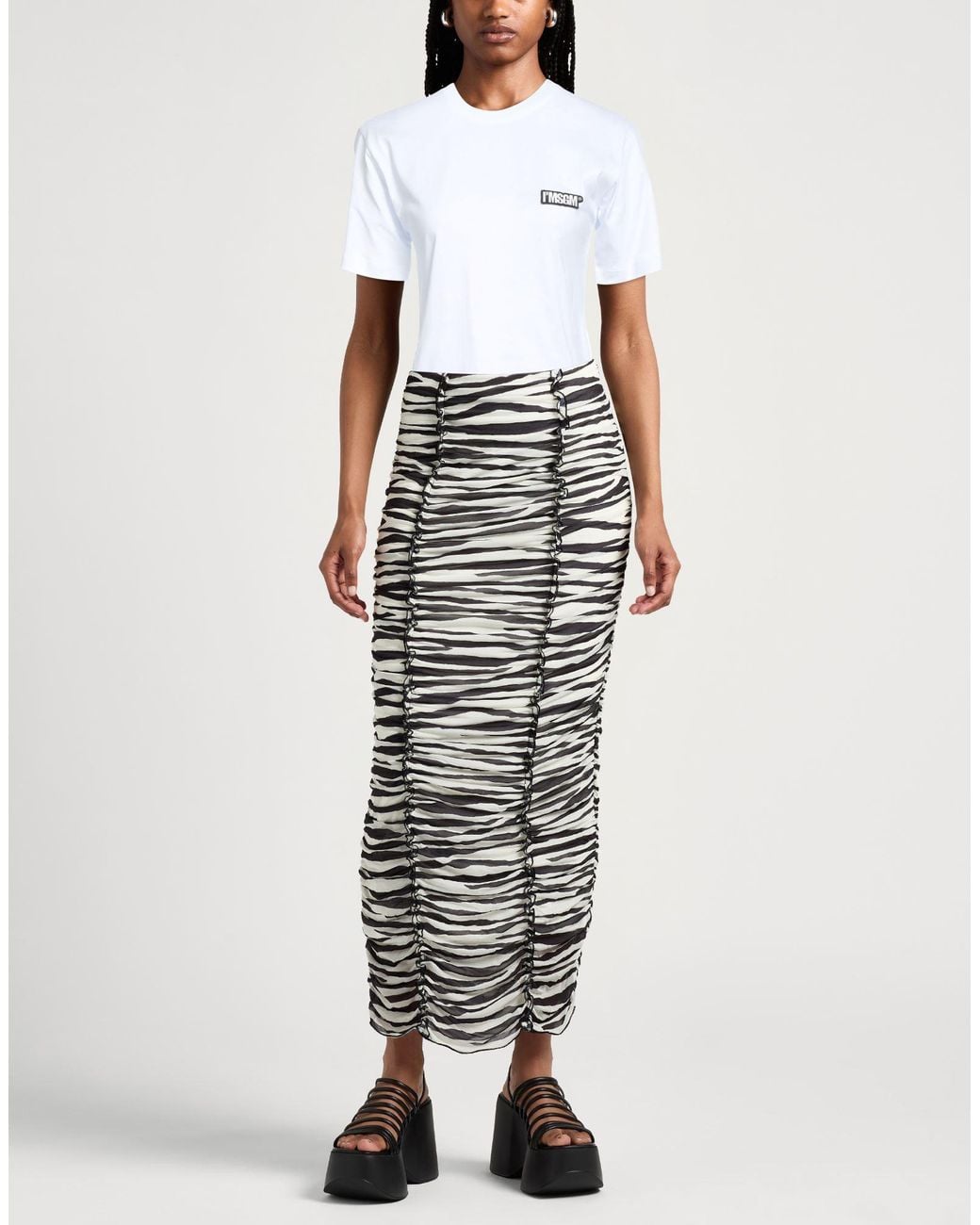 MSGM White T-Shirt