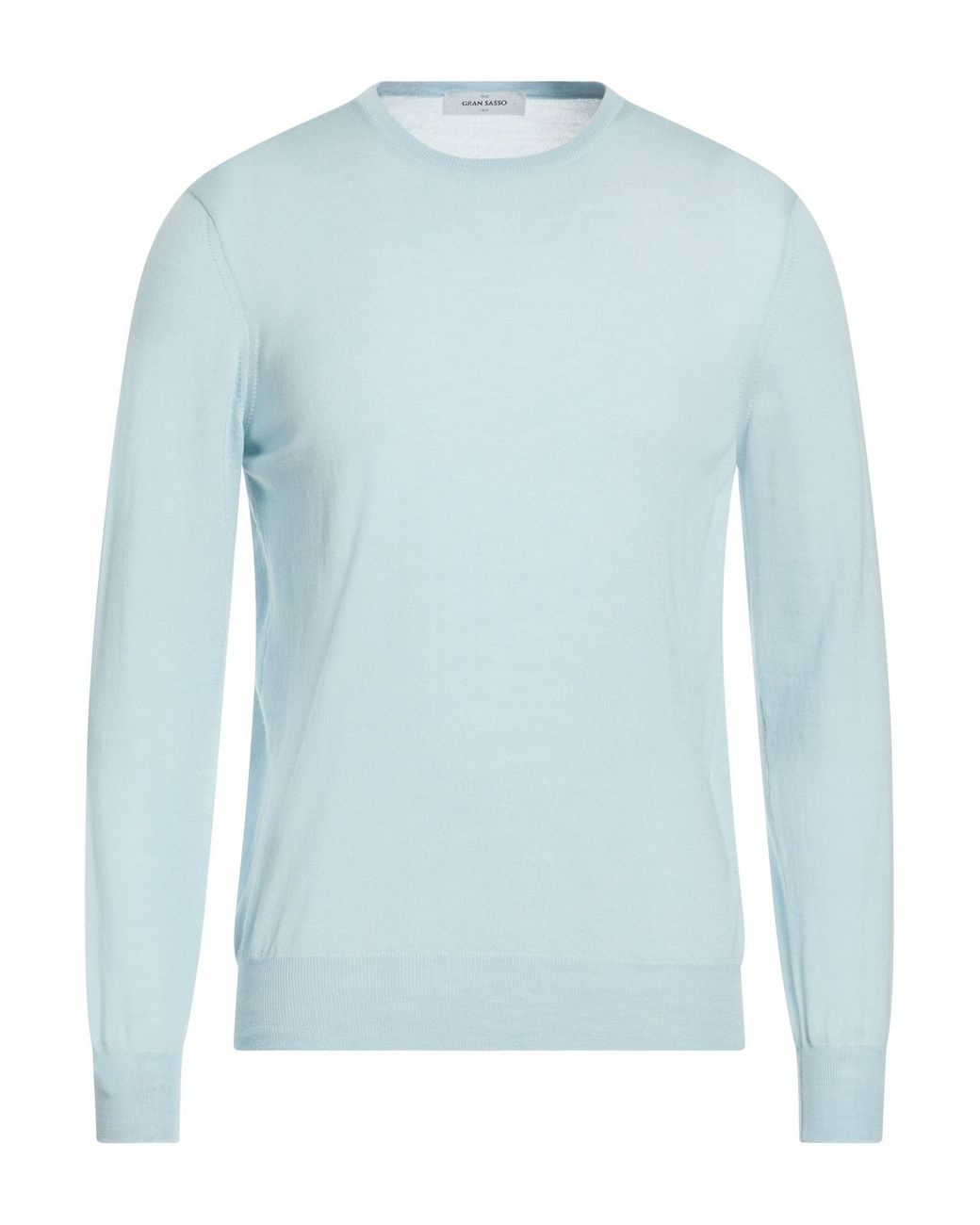 Gran Sasso Blue Sky Sweater Virgin Wool for men