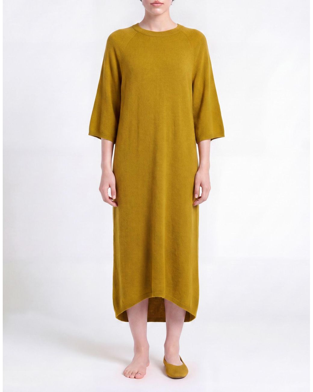 Kaos Yellow Mini Dress