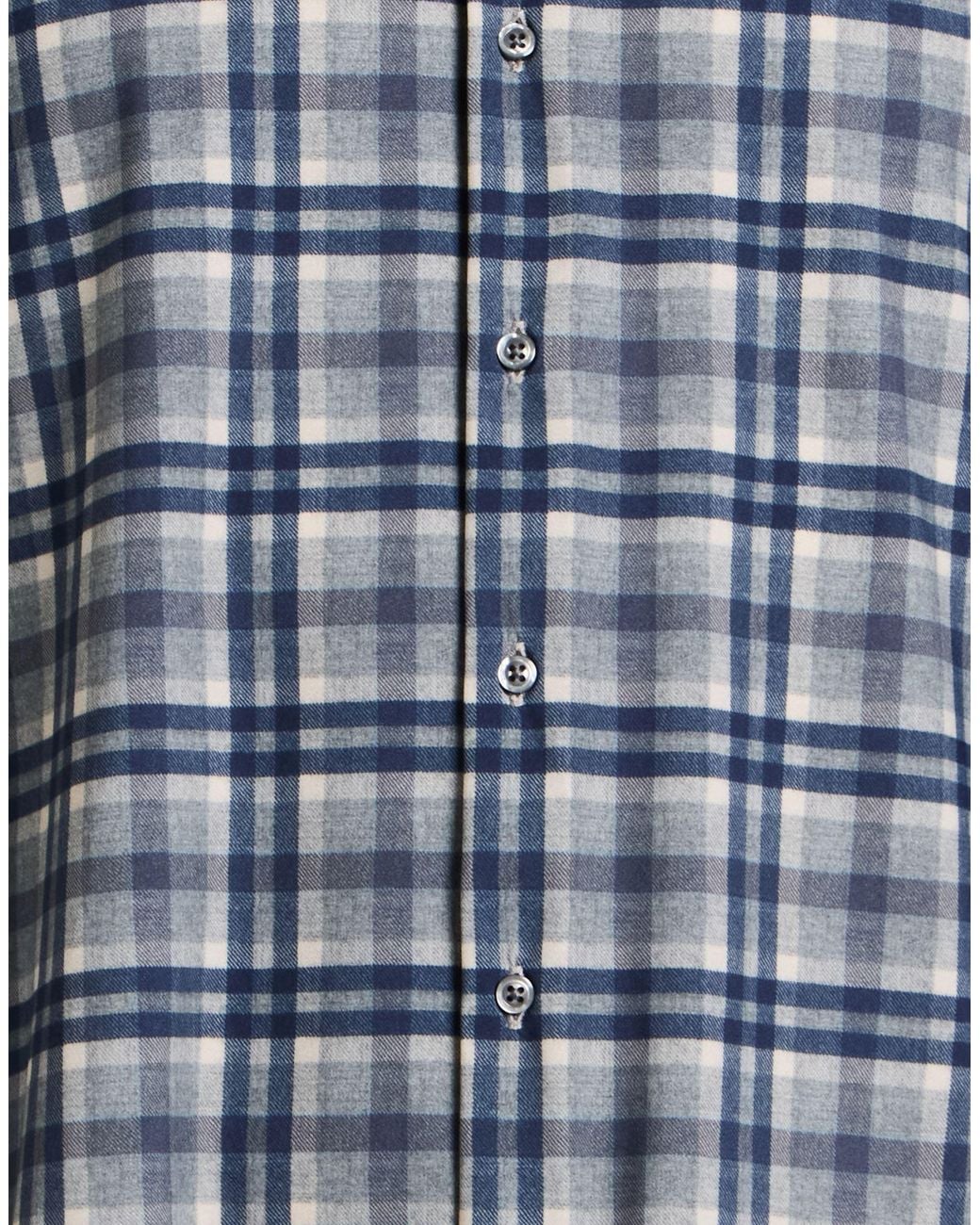 Ghirardelli Blue Next Shirt Polyester, Elastane for men
