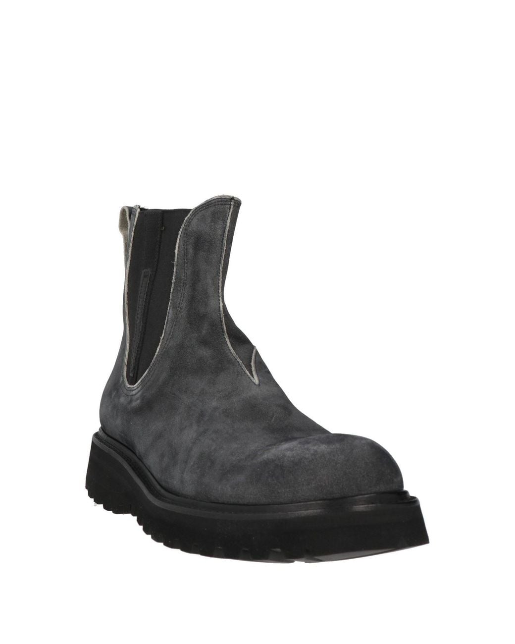Premiata Black Ankle Boots Leather for men