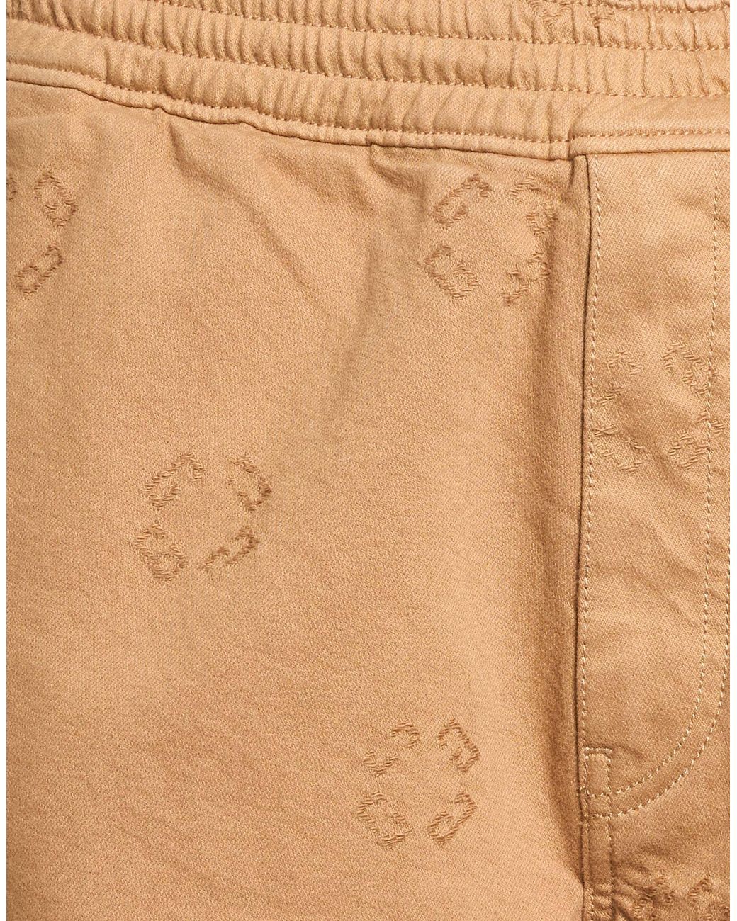 Givenchy Natural Camel Pants Cotton, Elastane for men