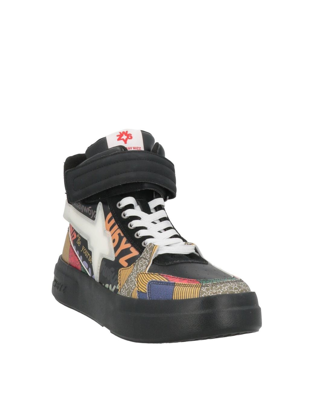 W6yz Black Trainers