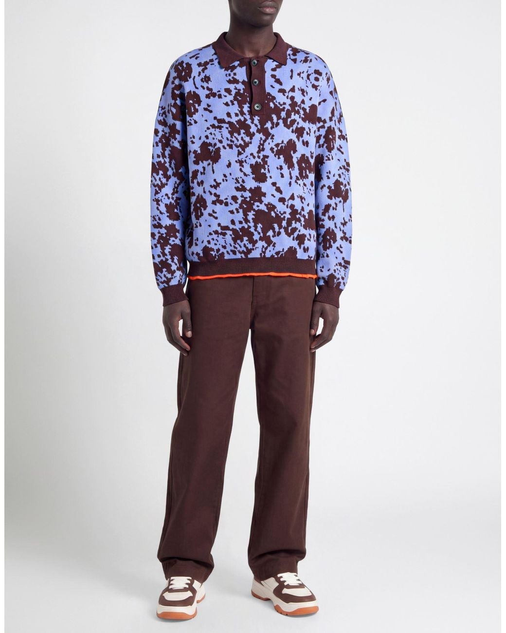 Pullover MSGM de hombre de color Blue
