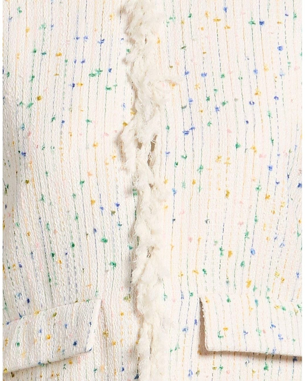 MSGM White Jacket Cotton, Polyester, Polyamide
