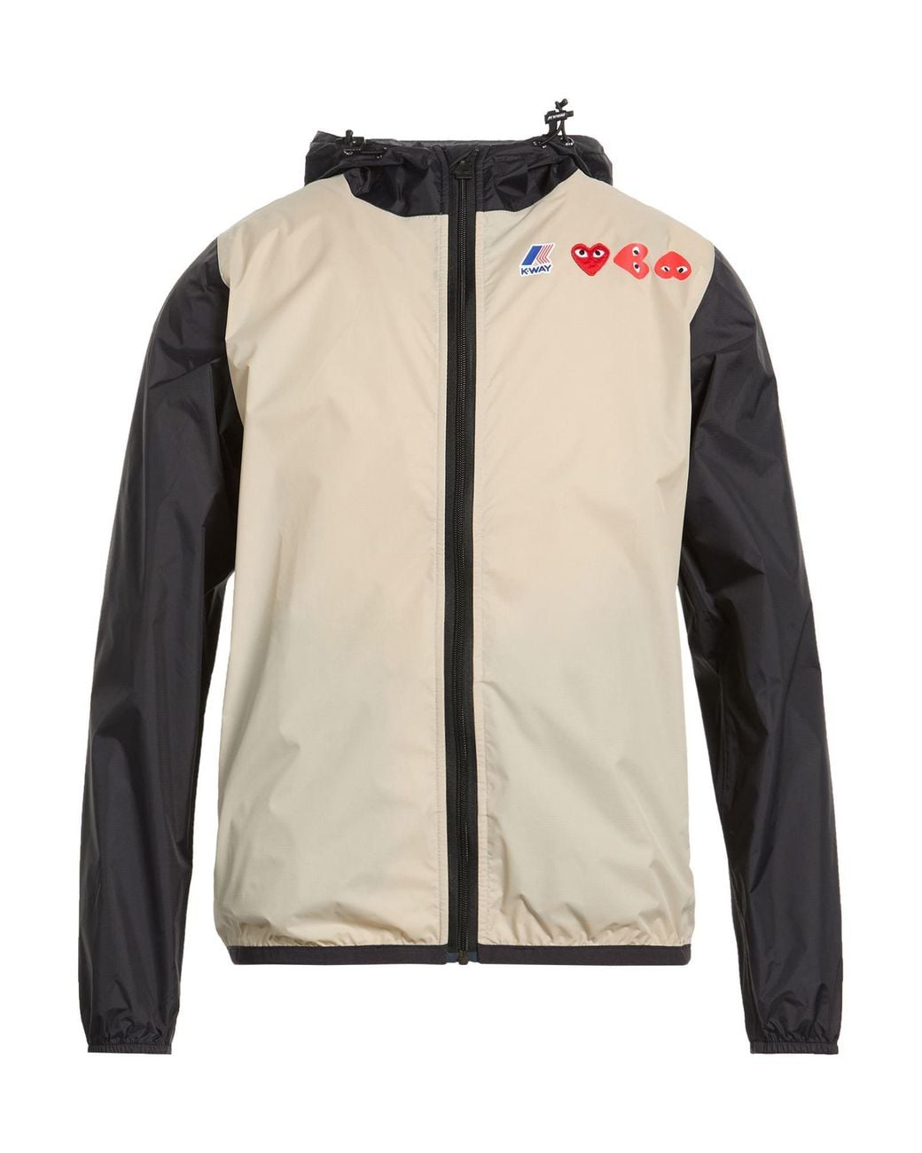 COMME DES GARCONS PLAY X K-WAY Natural Jacket for men