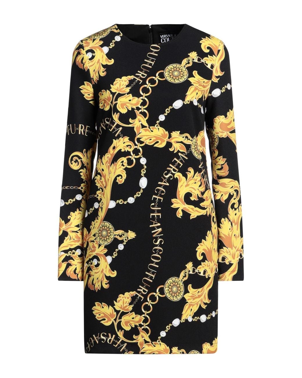 Versace Jeans Couture Black Mini Dress