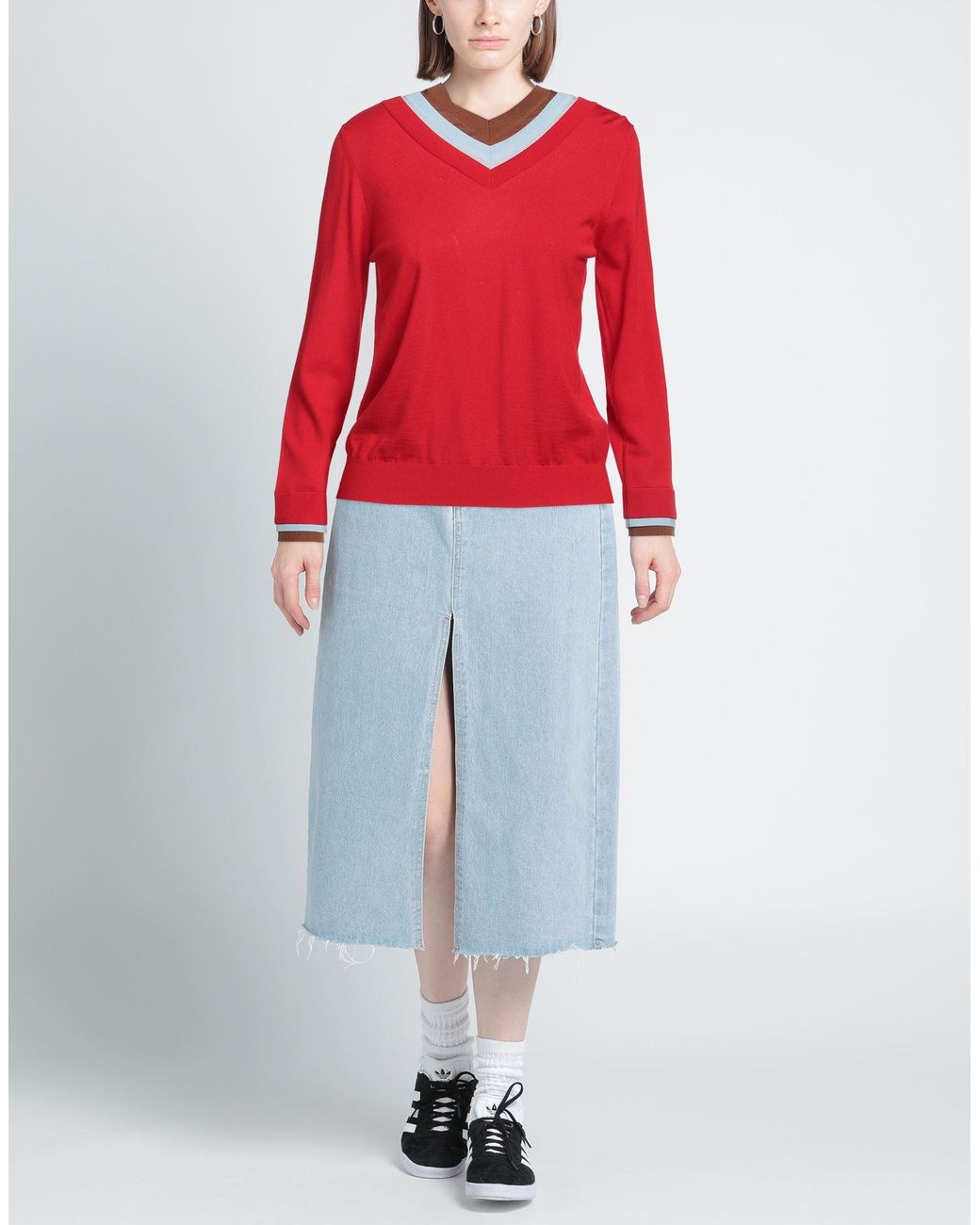 Tory Burch Red Sweater