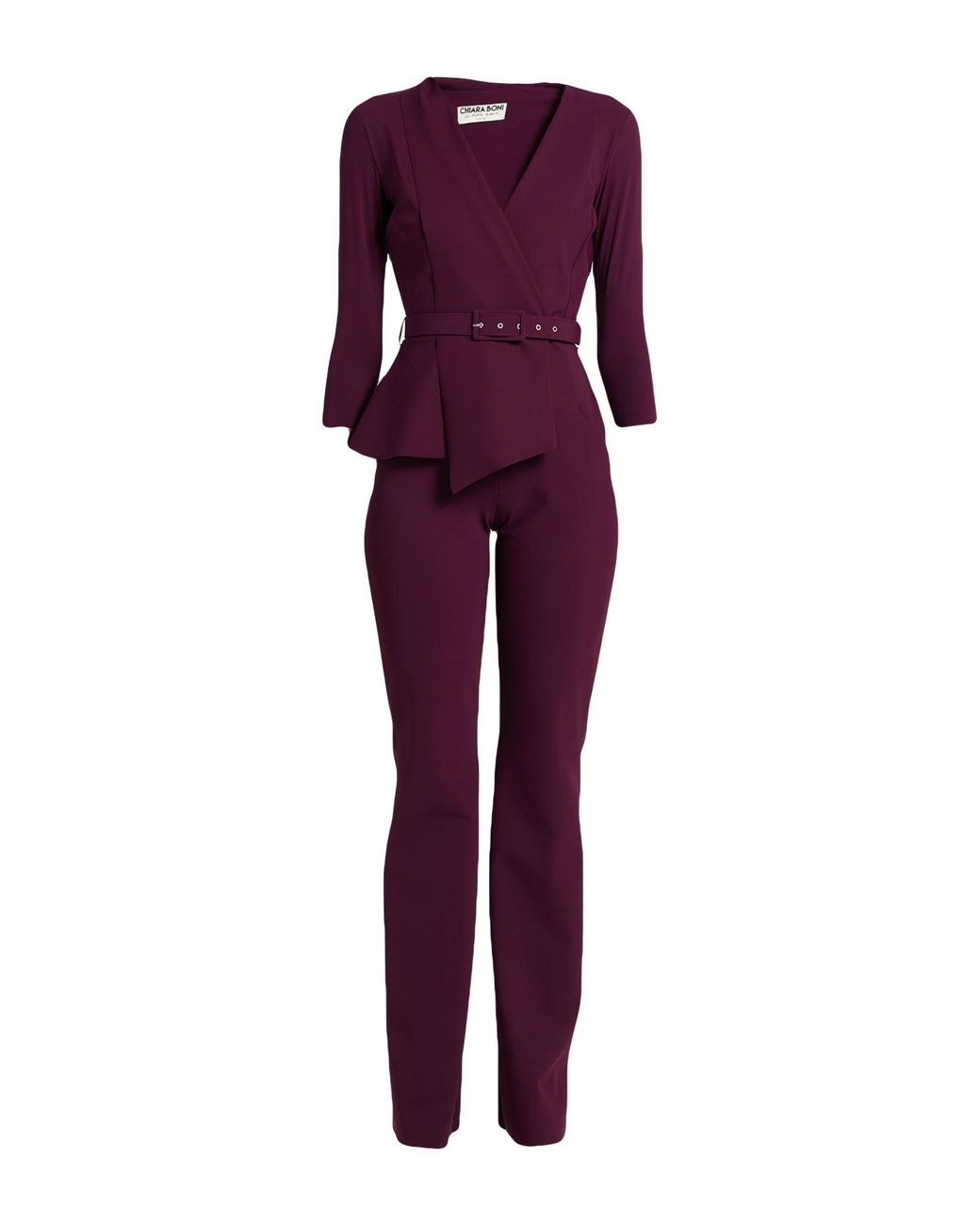 La Petite Robe Di Chiara Boni Purple Jumpsuit