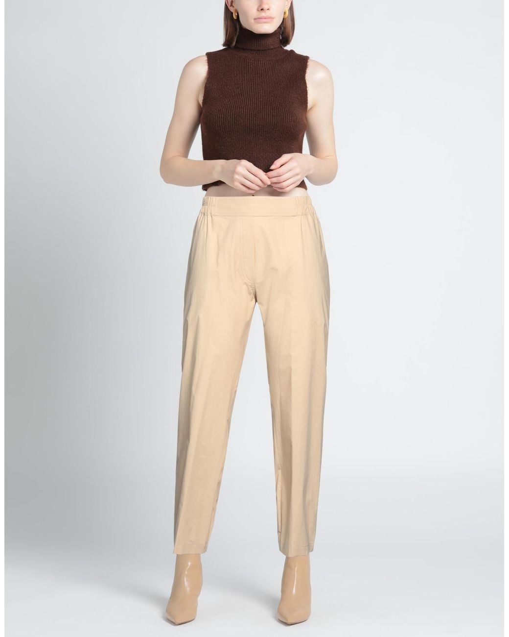 Gentry Portofino Natural Trouser