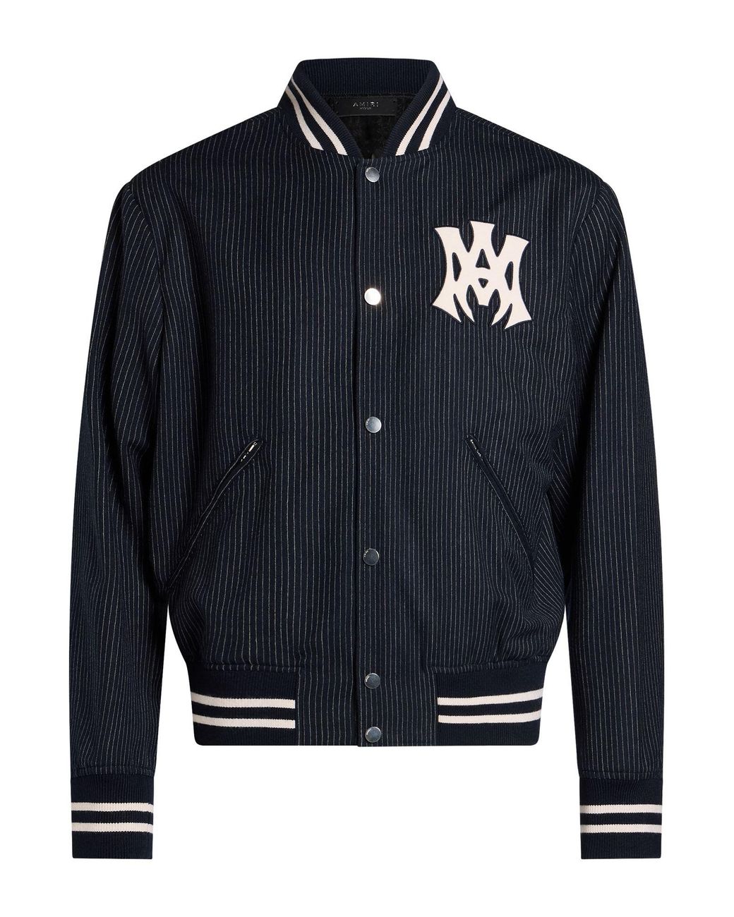 Amiri Blue Midnight Jacket Virgin Wool for men