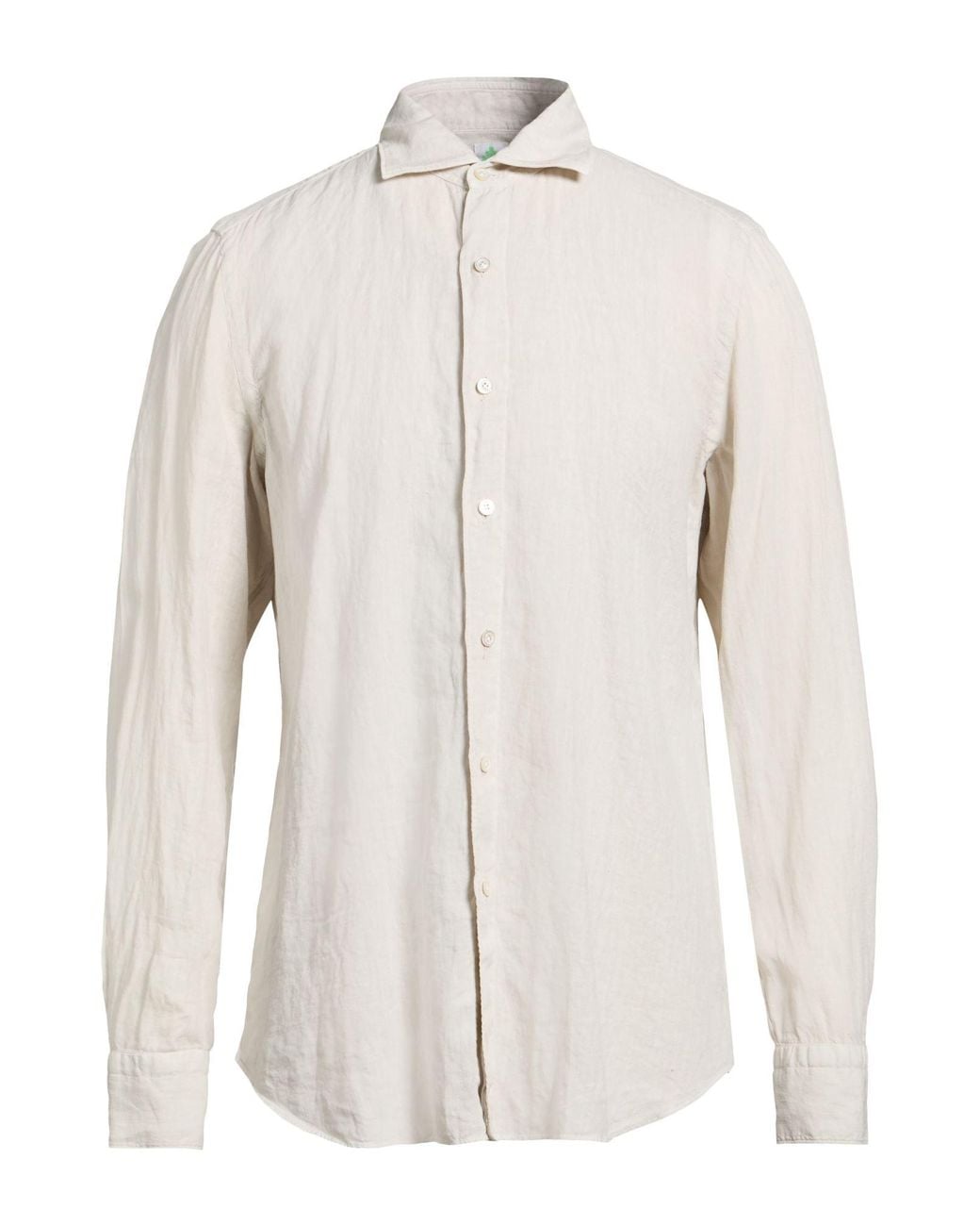 Finamore 1925 White Shirt Linen for men