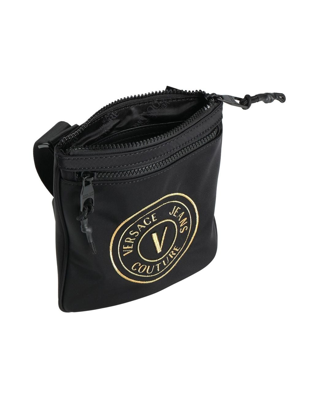 Versace Jeans Couture Black Shoulder Bags for men
