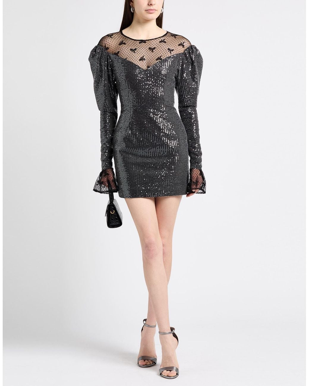ROTATE BIRGER CHRISTENSEN Black Mini Dress