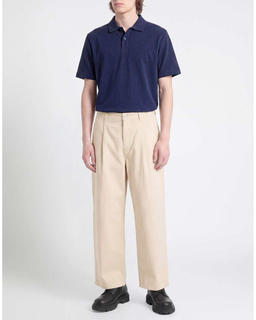 Department 5 Natural Pants Cotton, Elastane for men