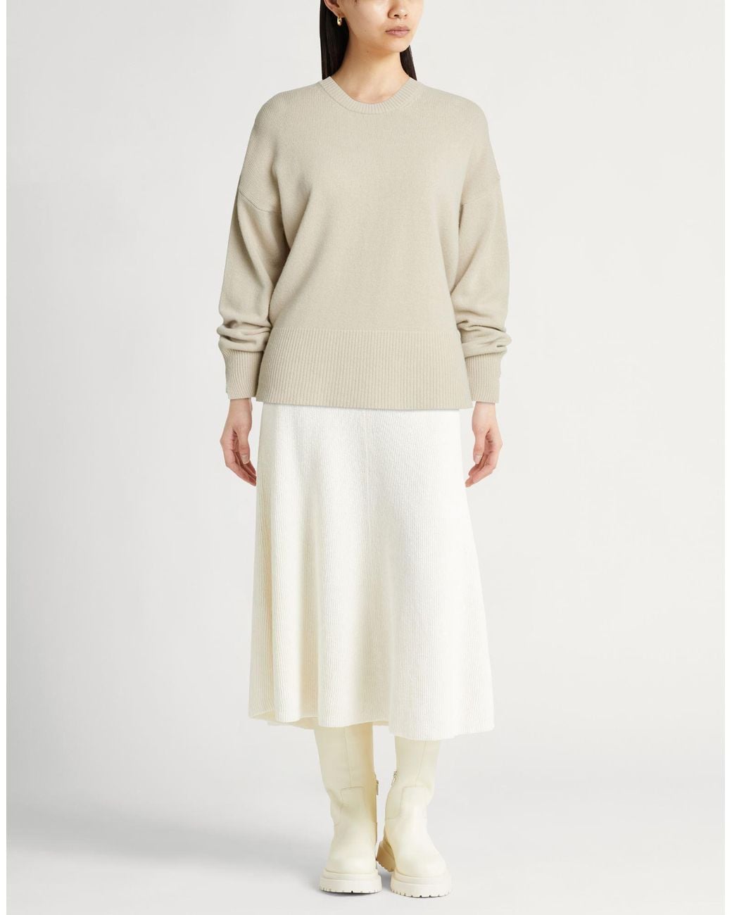 Pullover Roberto Collina de color Natural