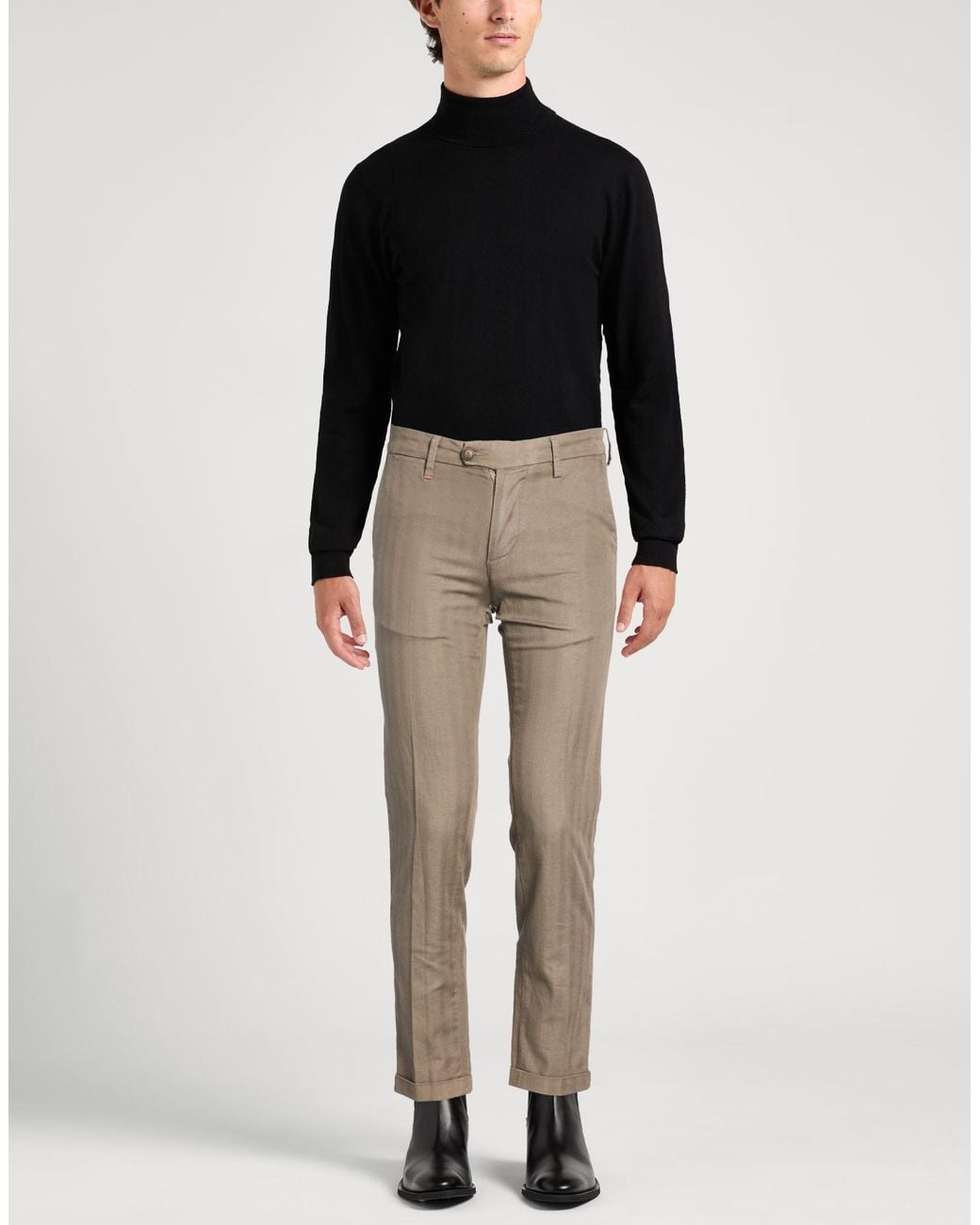 RE_HASH Gray Trouser for men