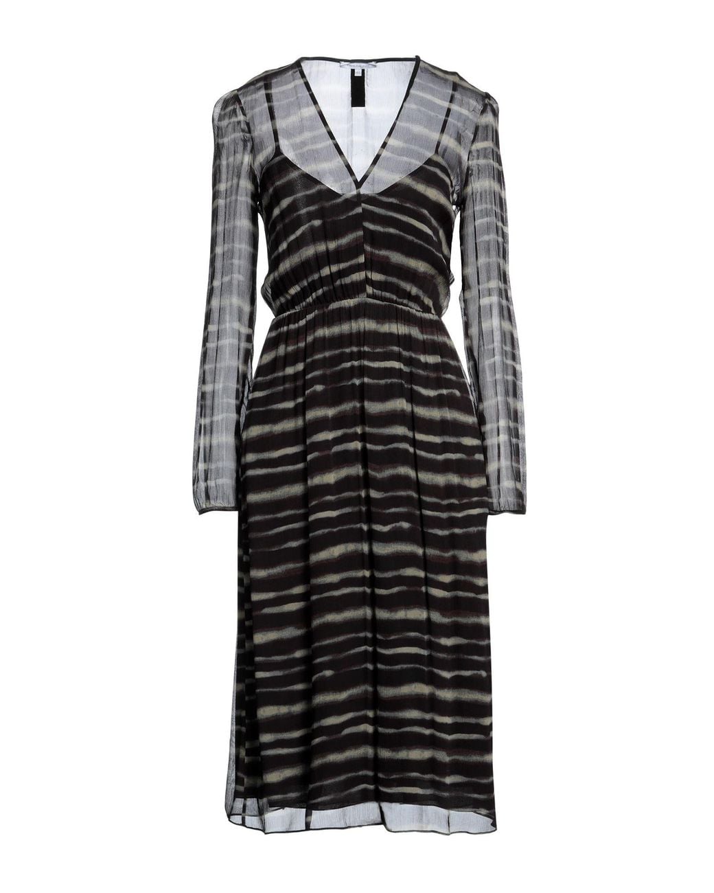 Patrizia Pepe Black Midi Dress