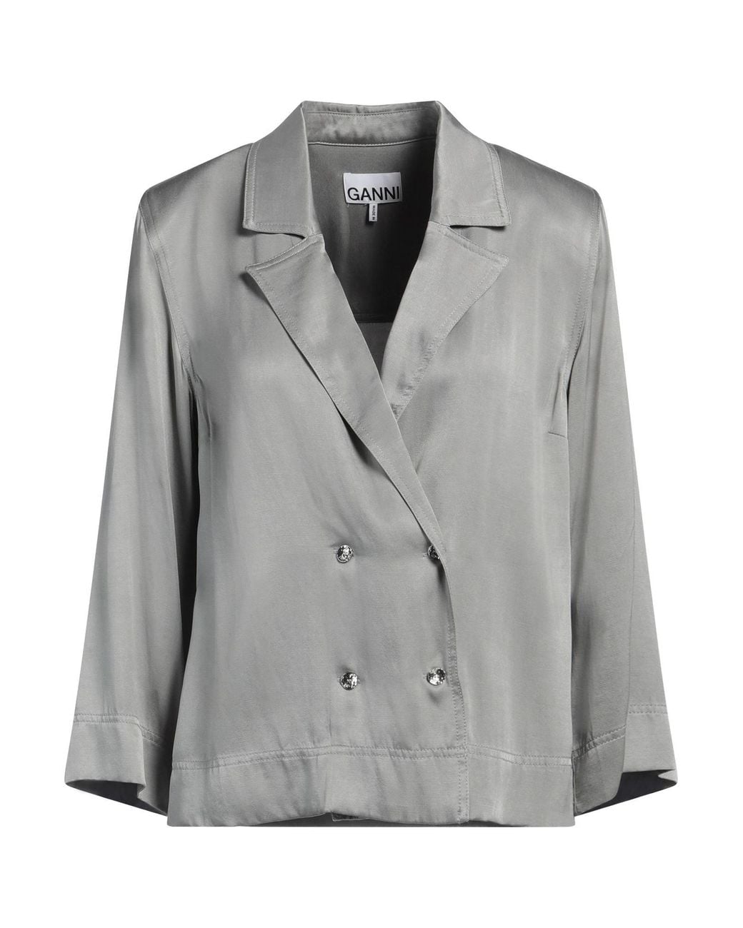 Ganni Gray Blazer