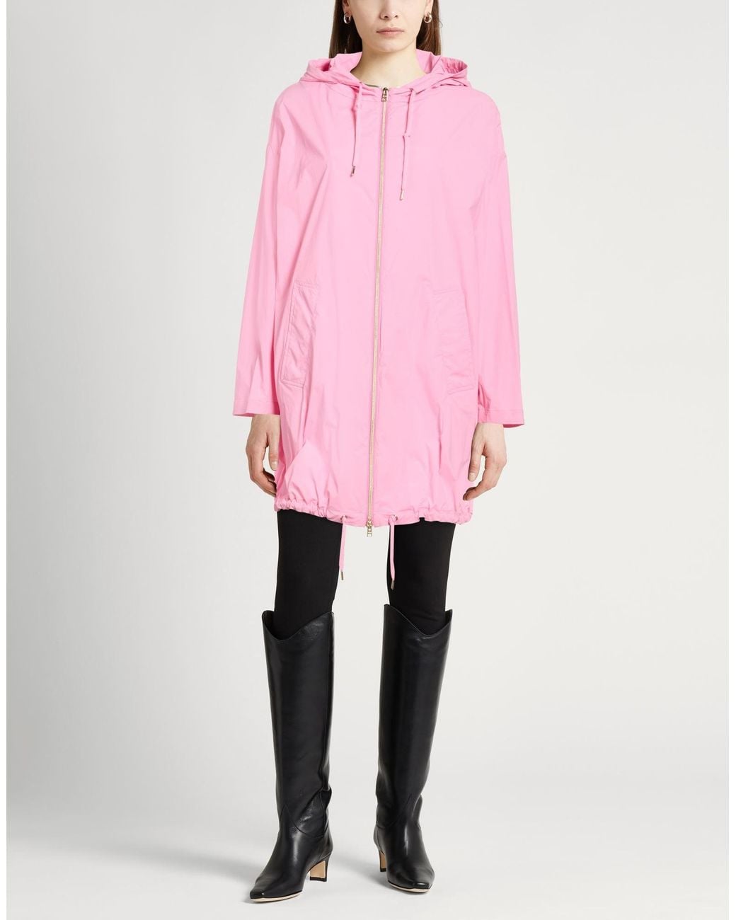Herno Pink Overcoat & Trench Coat Polyamide, Elastane