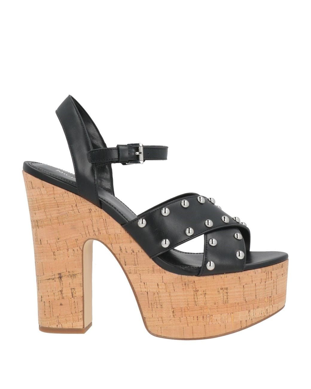 MICHAEL Michael Kors Black Sandals Synthetic Material, Cork