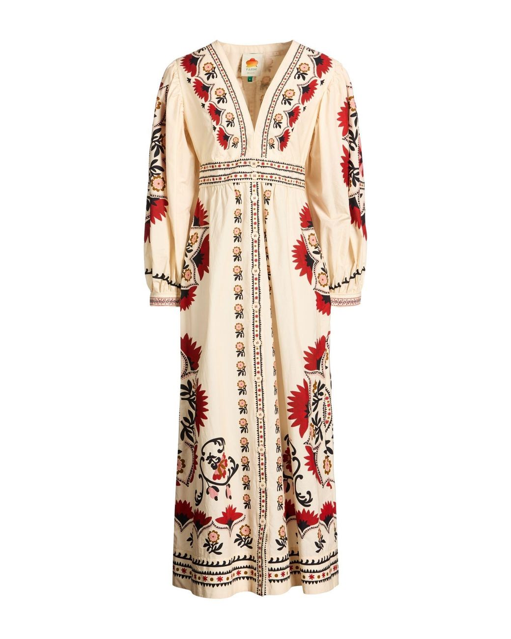 Farm Rio White Maxi Dresses