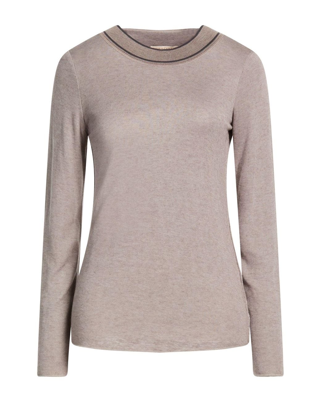 Pullover Purotatto de color Brown