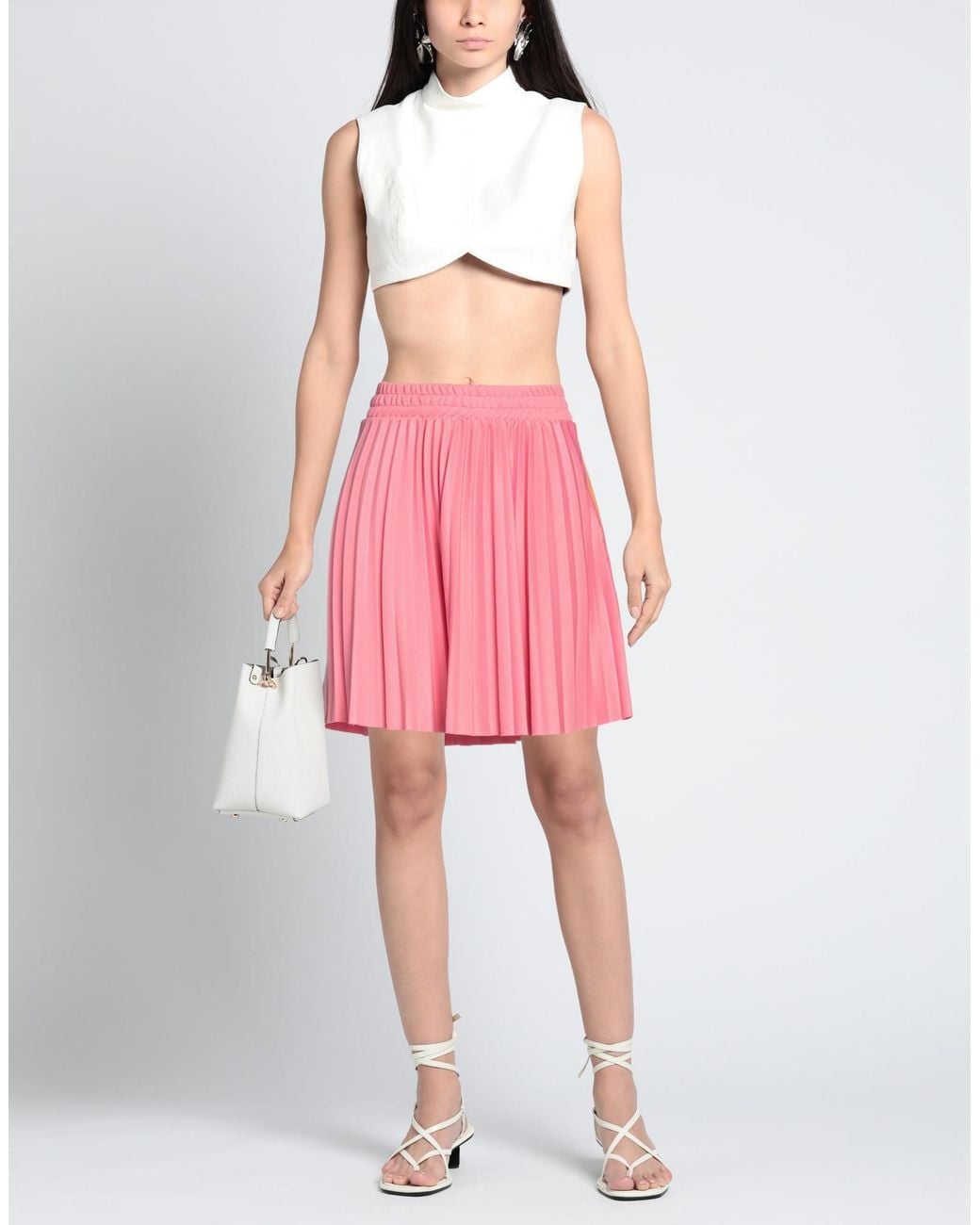 Mini-jupe MSGM en coloris Pink
