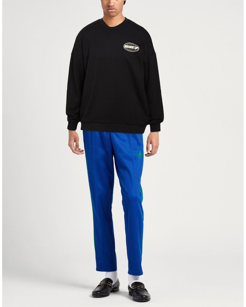 EA7 Black Sweatshirt Cotton for men