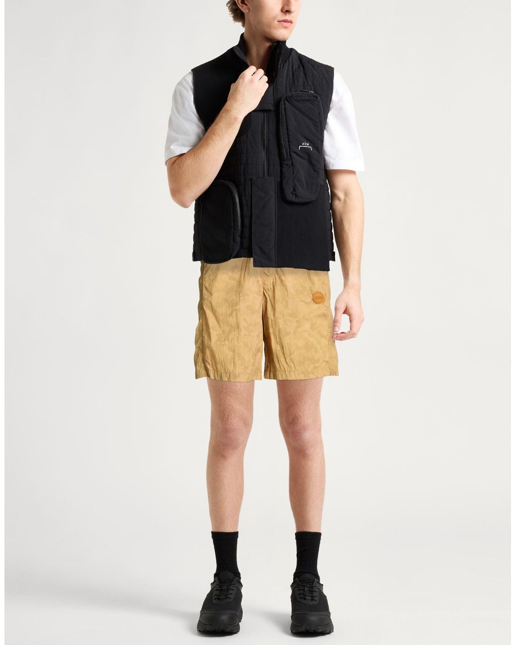 Colmar Natural Camel Shorts & Bermuda Shorts Polyamide for men