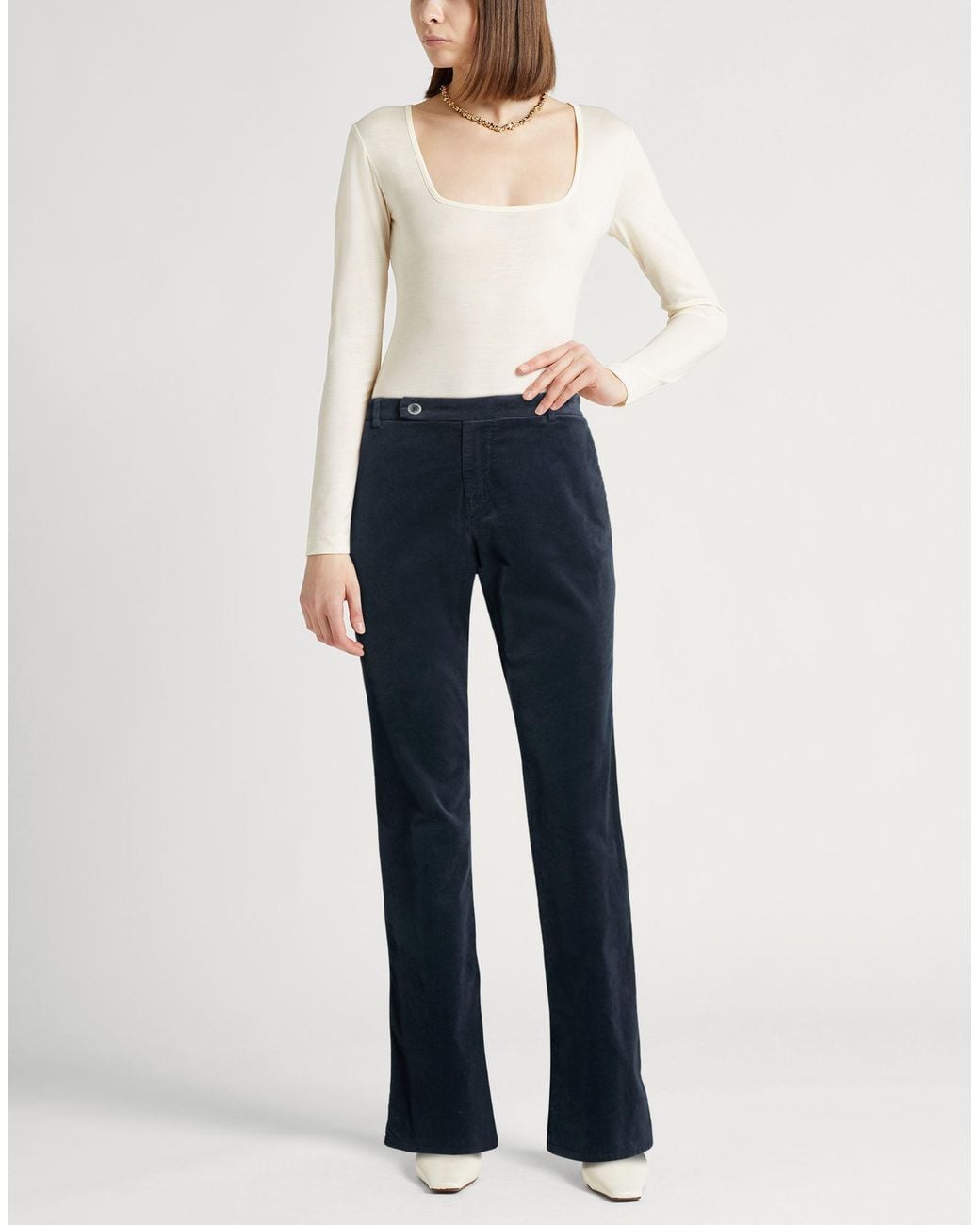 120% Lino Blue Trouser