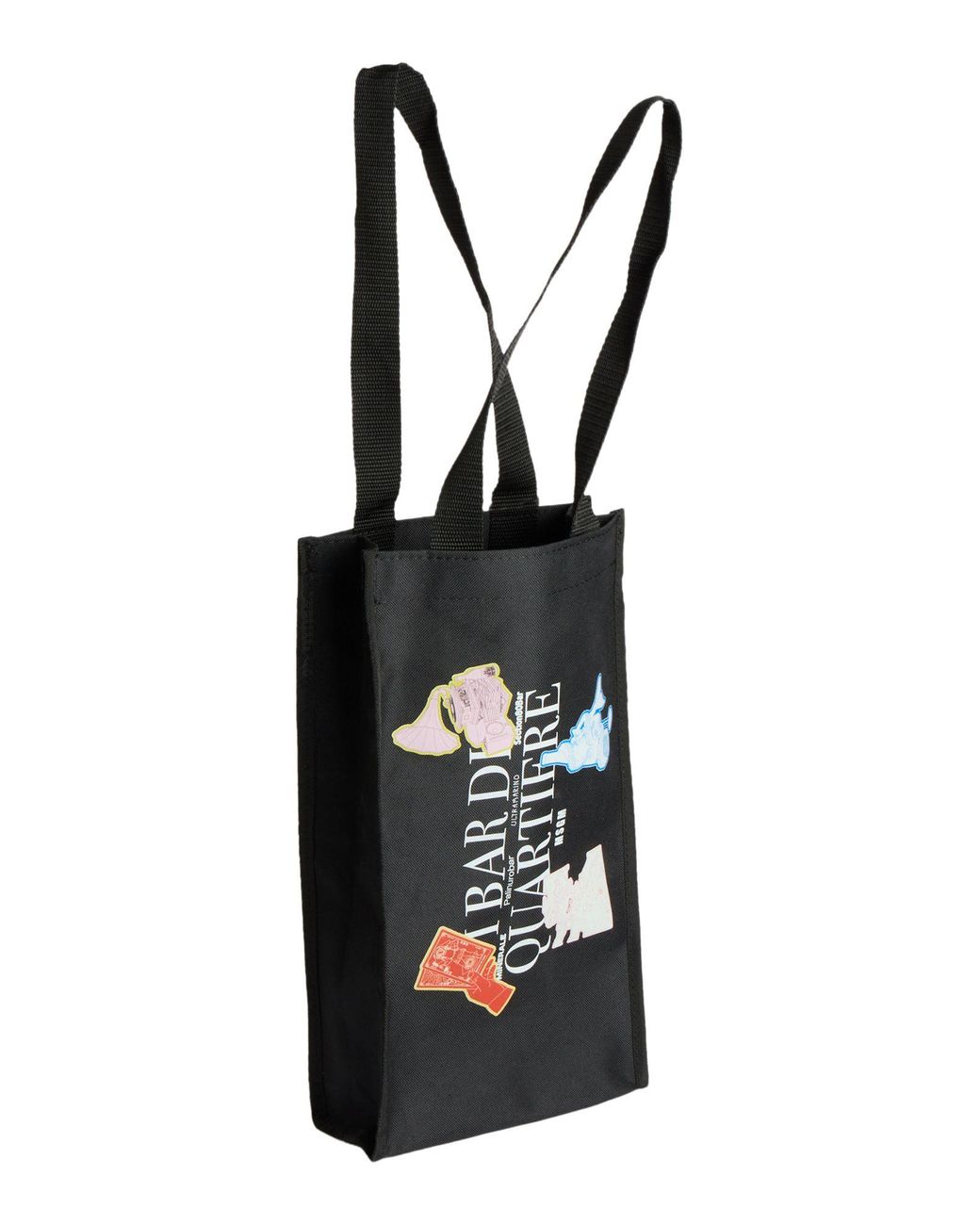 MSGM Black Handbag Polyester for men