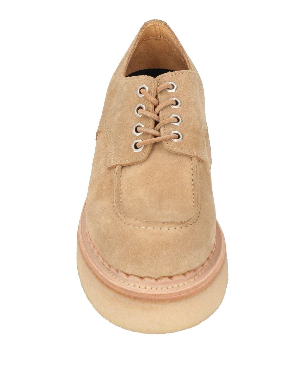KENZO Natural Lace-Up Shoes