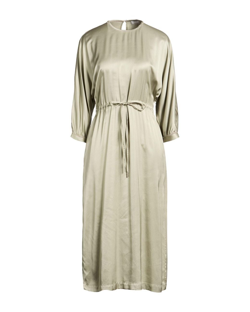 Peserico Natural Midi Dress Viscose