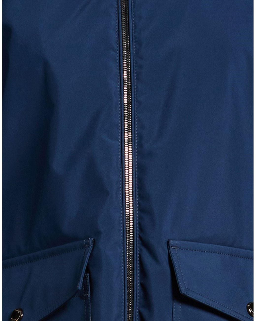 Moorer Blue Jacket Polyester