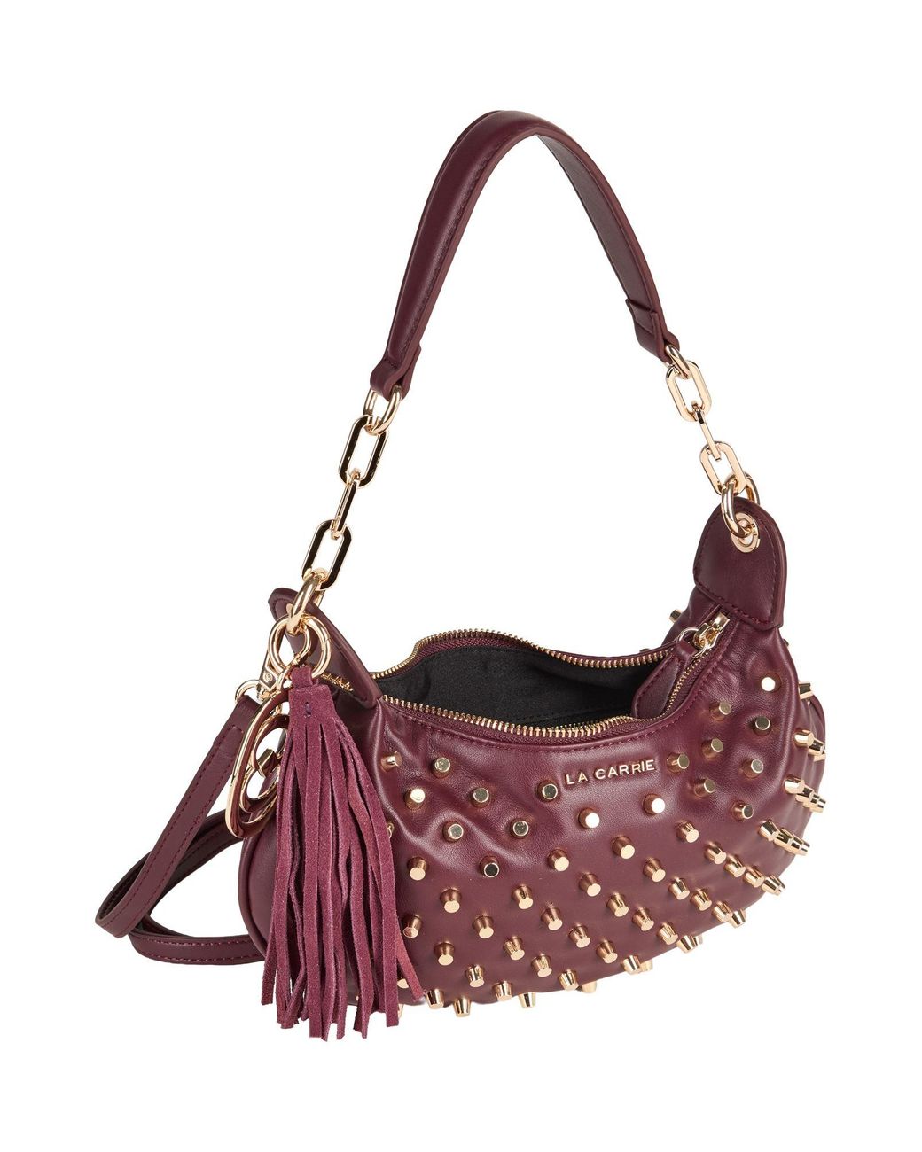 La Carrie Purple Handbag