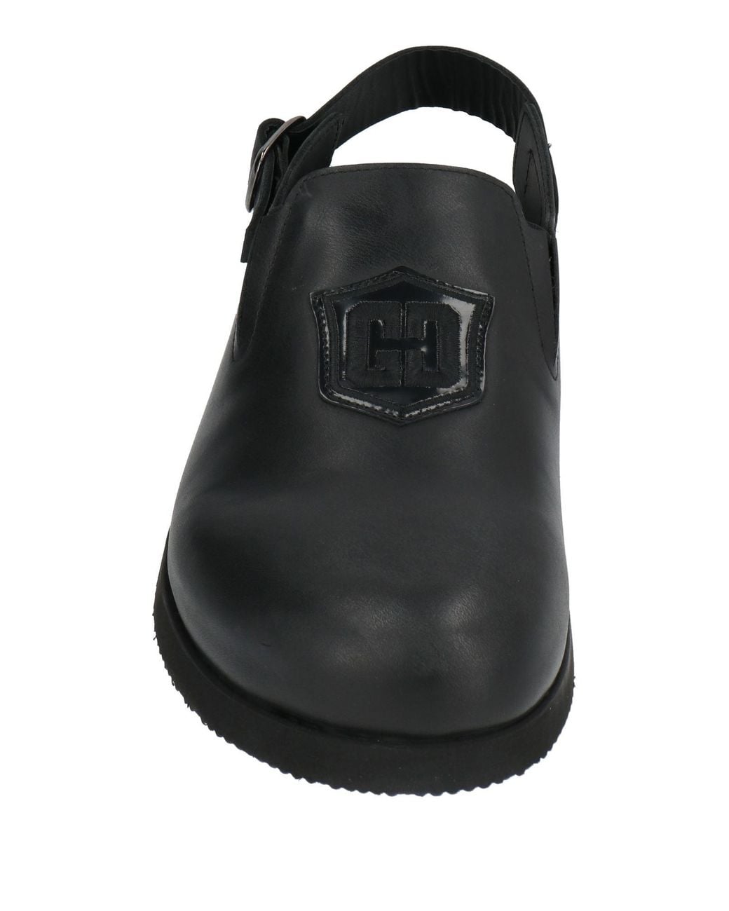 Giovanni Conti Black Mules & Clogs for men